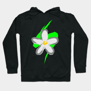 Abstract Daisy Hoodie